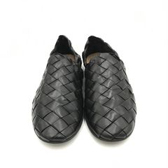BOTTEGA VENETA ボッテガ  イントレチャート スリッポン ブラック 40 保存袋付き 美品