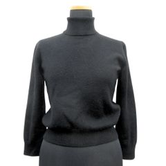 tricot COMME des GARCONS - 01AW tricot COMME des GARCONS トリココムデギャルソン ウール ニット セーター タートルネック ヴィンテージ ブラック レディース 古着 中古 USED トリココムデギャルソンtricot COMME des GARCONS クロップド丈