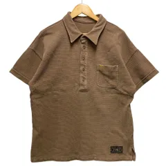 テンダーロイン POLO SHT サークルロゴ　BROWN L 2025年最新】TENDERLOIN メンズ ポロシャツの人気アイテム