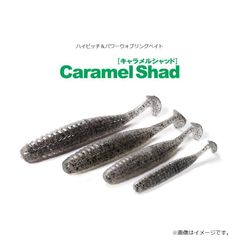 『限定カラー：新商品』issei キャラメルシャッド 3.5インチ　TS01 腹えびネオン(谷山オリカラ) 【一誠】