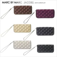 マーク バイ マークジェイコブス サテン リストレット ポーチ 財布