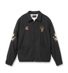 【6月14日販売終了】60s ヴィンテージ ベトジャン 66/67 XL 60s U.S.VINTAGE スーベニア ジャケット 黒ベト ベトジャン