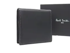 ■極美品■ Paul Smith ポールスミス レザー コインケース コインパース 小銭入れ メンズ ブラック系 FE4882