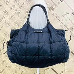 ケイトスペード ハンド ショルダーバッグ マザーズ 黒 キルティング FV69