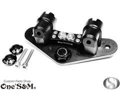 モンキー ゴリラ ダックス用 トップブリッジ + くるくるハンドルポスト + ステムナット CNC くるくるハン用 トップブリッジＳＰ