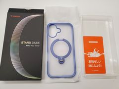 ★TORRAS iPhone 16 用 ケース ゼンマイ式スタンド【カチッ！2024新開発・安定性】