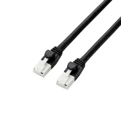 【新品・2営業日で発送】ELECOM エレコム LANケーブル／PS5対応／CAT6A／爪折れ防止／1.0m／ブラック(GM-LDGPAT／BK10)