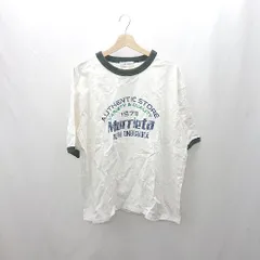 ◇ ⊂ MONO-MART ロゴプリント 半袖 Ｔシャツ サイズL ホワイト ブラック系 レディース E  【1503050002455】