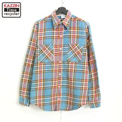 70s vintage BIGMAC チェック柄 ヘビーネル 長袖シャツ メンズ 表記Mサイズ