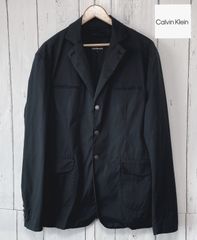 カルバンクライン　Calvin Klein　テーラードジャケット　ブラック　サイズL