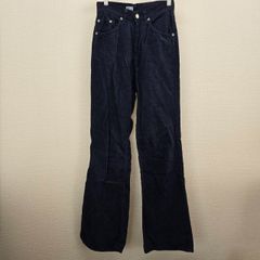 コーデュロイパンツ ネイビー 28 ヴィンテージ メンズ 古着 M-C-454