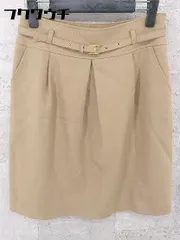 ◇ NOLLEY'S Sophi ノーリーズソフィー ベルト付き 膝丈 スカート サイズ36 ブラウン レディース 【中古】 【1002800711291】のサムネイル