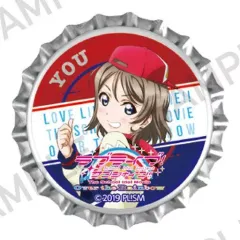 【中古】バッジ・ピンズ 渡辺曜 王冠クリップバッジ 「ラブライブ!サンシャイン!! The School Idol Movie Over the Rainbow」