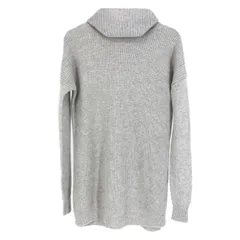 theory luxe セオリーリュクス タートルネック セーター カシミヤ ライトグレー レディース 【中古】