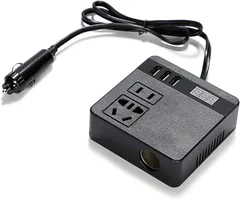ALL DAY Shining インバーター 12V 24V共用AC110V変換 USB 車載用 シガーソケット コンセント 携帯 パソコン 充電 直流交流変換装置