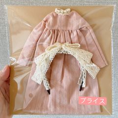 JANAYA ハンドメイド　ブライス服　ピンクワンピース　2点セット