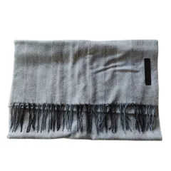 Ermenegildo Zegna　カシミヤマフラー　フリンジ　グレー 楽天市場】ermenegildo zegna マフラーの通販