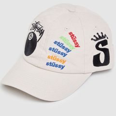 [STUSSY] Test Strike Cap Off White キャップ