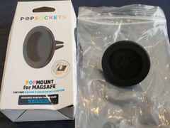 ★PopSockets Japan - ポップソケッツ ジャパン PopMount Car Vent  ブラック 車内換気口 コンパクト MagSafe ポップマウント