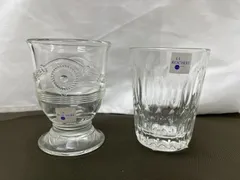 La Rochere(ラ・ロシェール)　タンブラー２点セット おしゃれ レトロ カフェ風