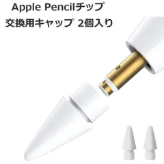 Apple Pencil チップ 替え芯  ペン先  ホワイト 2個入り