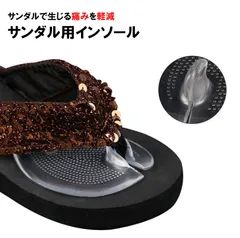 サンダル インソール 滑り 止め 柔らかい 足裏パッド インソール 靴 シール 底まめ保護 パッド 衝撃吸収 靴擦れ防止 滑り止め 下駄 ビーチサンダル 痛み 軽減 足裏 クリア サンダル用インソール! 送料無料