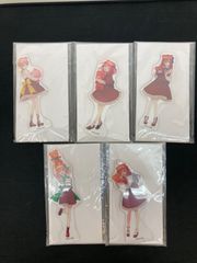 [광점] 나카노 자매 5종 세트 아크릴 스탠드 영화 오등분의 신부 로손·Loppi·HMV & BOOKS online 한정[721-2334]