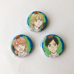 ぬきたし 水乃月ノ華 ダメダメ生徒会 缶バッジセット 冷泉院 糺川 女部