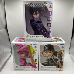 未開封　ソードアート・オンライン　SAO　３点セット　オルタナティブ　ガンゲイル・オンラインⅡ　Luminasta　レン　フカ次郎　ピトフーイ　プライズ　フィギュア　セガ