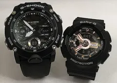 恋人たちのGショックペアウオッチ G-SHOCK BABY-G  ペア腕時計 カシオ 2本セット アナデジ GA-2000S-1AJF BA-110RG-1AJF  ラッピング無料  メッセージカード手書きします 　クリスマス プレゼント 誕生日 御祝い還暦 