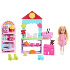 バービー(Barbie) チェルシーとはじめてのおもちゃやさん きせかえ人形・ハウス ままごと・ごっこ遊び 3歳から HNY59 [【2】おもちゃやさんセット]