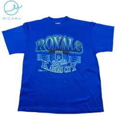 ヴィンテージ Tシャツ 90s USA製 カンザスシティ ロイヤルズ XL シングルステッチ MLB 野球 古着 メンズ レディース ユニセックス