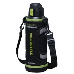 スポーツボトル ステンレスボトル 直飲み 1リットル ワンタッチ グリーン 水筒 スペアパッキン付 アイリスオーヤマ SDB-1000