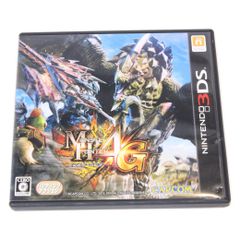 [Nintendo 3DS/소프트] 3DS 몬스터 헌터 MONSTER HUNTER 4G 몬한 사냥 액션 액션 게임 설명서 있음 닌텐도 주식회사