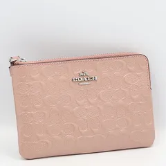 新品同様 コーチ L1732 F58034 ピンク ポーチ OGH 2000000