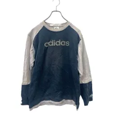 adidas プリント スウェット ロゴ スウェット トレーナー L サイズ アディダス ジュニアサイズ 古着卸 アメリカ仕入 t2406-3046