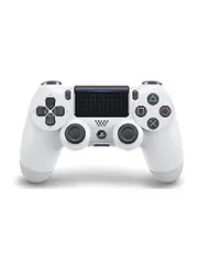 【中古】ワイヤレスコントローラー (DUALSHOCK 4) グレイシャー・ホワイト 【メーカー生産終了】