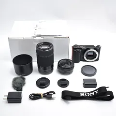 極美品 SONY ソニー ZV-E10 ダブルズームレンズキット／ 新品)SONY (ソニー) VLOGCAM ZV-E10 ダブルズームレンズキット