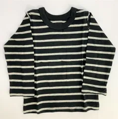 キッズ　ベビー　ボーダー長袖Tシャツ