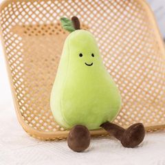 洋梨のぬいぐるみ　かわいい　おもちゃ　撮影用小道具　プレゼント