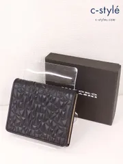 ●HIROKO HAYASHI ヒロコハヤシ　財布　小銭入れ　ウォレット　黒 ヒロコ ハヤシ(HIROKO HAYASHI) 小銭入れ・コインケース | 通販