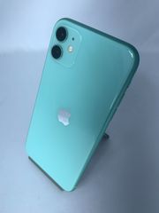 【中古・バッテリー劣化・画面キズ有】iPhone 11 128GB グリーン simロック解除済