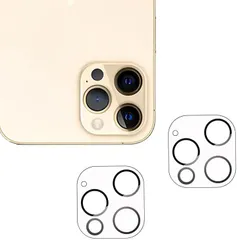 JACRON 対応iPhone 12 Pro Max/アイフォン Maxカメラフィルム レンズフィルム 2枚入りAGC旭硝子素材-高 品質 カメラカバー 強化ガラス 保護フィルム 液晶 高透過率 気泡ゼロ 防爆裂(YCO-9CS-667)