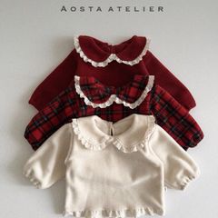 【⭐️閉店SALE⭐️】【Aosta】Winter Frills Blouse aowi58