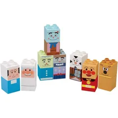 バンダイ ブロックラボ ファーストシリーズ アンパンマンとなかまたちブロックセット 1.5歳以上