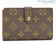 【新品同様】ルイヴィトン　LOUIS VUITTON　モノグラム　ポルトモネ ビエ ヴィエノワ　二つ折りがま口財布　コンパクト財布　ダークブラウン　M61663