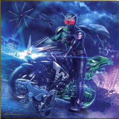 [중고] 종이 제품 가면 라이더 더블 & 하드 보일더 색 종이 컬러 이거 -KAMEN RIDER OOO & W- [이치 반 쿠지 가면 라이더 오즈 & W ~OOO 10th anniversary~] C상