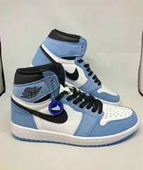 N2★【NIKE】ナイキ AIR JORDAN 1 RETRO HIGH OG 555088-134 ブラック ユニバーシティブルー 27cm