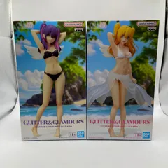 未開封　2.5次元の誘惑リリサ　2点セット　GLITTER&GLAMOURS　リリエル　水着ver.　ミリエラ　水着ver.　プライズ　フィギュア　バンダイ　バンダイナムコ　バンプレスト