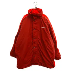 BALENCIAGA (バレンシアガ) 18SS Padded Lining Windbreaker 中綿入りオーバーサイズウィンドブレーカー レッド 511210のサムネイル